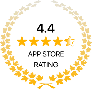 4.4 App Store Rating
